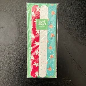 Holiday Christmas Nail File 3 Pack